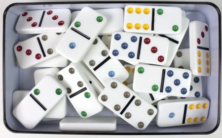 Gra domino Klasyczne w puszce