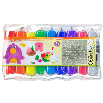 Masa plastyczna lekka TM Lovin 9 kolorów