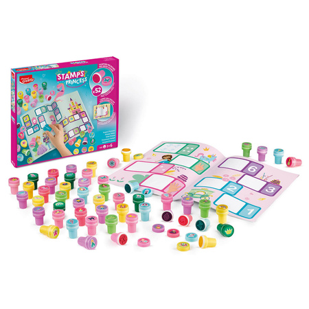 Kolorowe Stempelki Świat Księżniczek