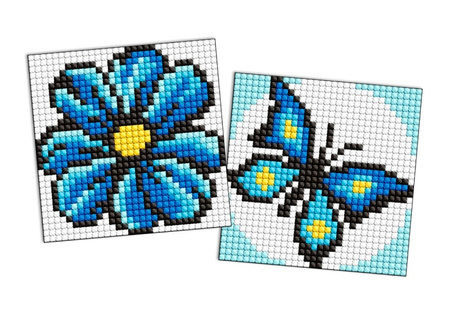 Diamentowa mozaika na magnesie IDEYKA 9x9 cm kids kolor niebieski