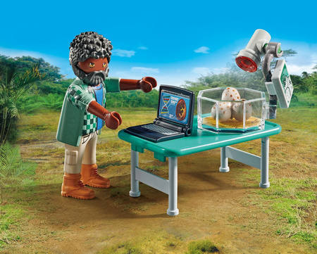Playmobil Obóz badawczy z dinozaurami 71523