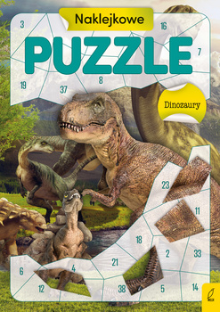 Dinozaury. Naklejkowe puzzle