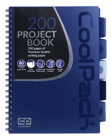 Kołobrulion A4 Coolpack ciemnoniebieski