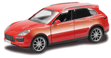 RMZ City Porsche Cayenne czerwony w skali 1:32