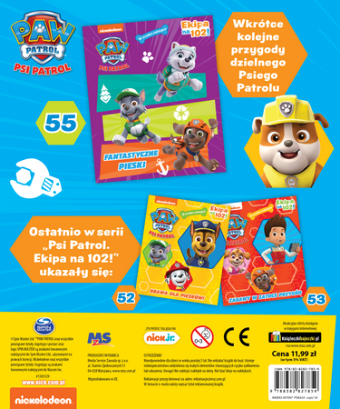 Liczymy na Psi Patrol! Psi Patrol. Ekipa na 102!