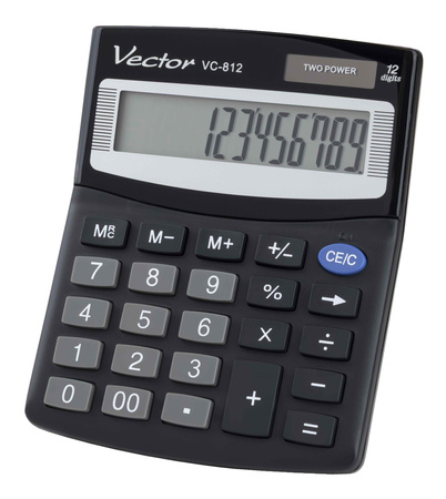 Kalkulator biurowy Vector VC-812