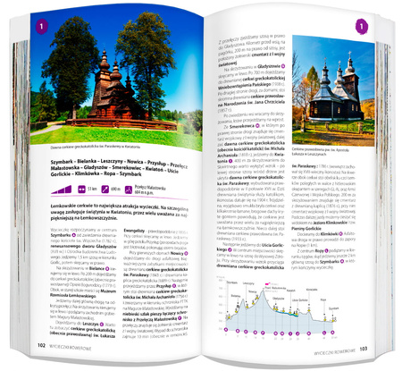Beskid Niski light przewodnik + mapa