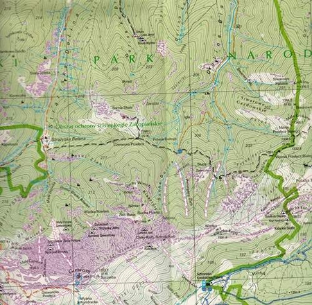 Mapa Tatry Reglowe 2014 1:15 000 WZKart