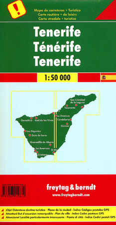 Teneryfa mapa 1:50 000