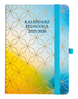 Kalendarz Pedagoga 2025/2026  Salsa B6 tygodniowy tęczowy