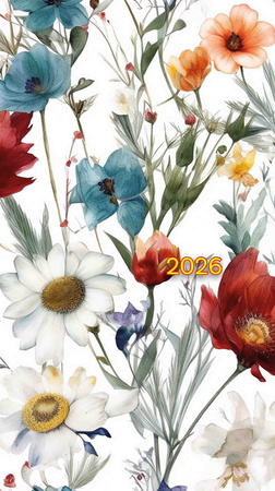 Kalendarz 2026 kieszonkowy z folią PP KK-2