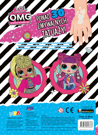 Co za kolory! L.O.L. Surprise! Rysowanki z bajecznymi tatuażami