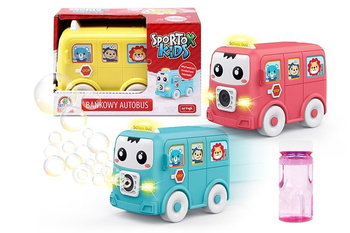 Bańkowy Autobus Sportox Kids 1szt.mix