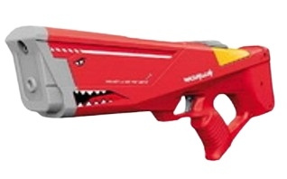 Pistolet na wodę elektryczny czerwony Rekin