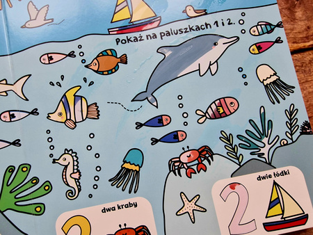 Liczby. Akademia mądrego dziecka. Wodne przygody