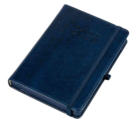 Kalendarz 2026 Jazz B6 dzienny granatowy