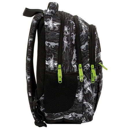 Plecak 3-komorowy BACKUP 5 model P50 świat dinozaurów