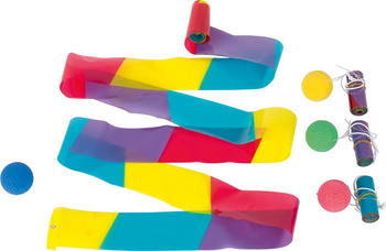 Kometa do rzucania ze wstążką piłka Goki 1 szt.mix