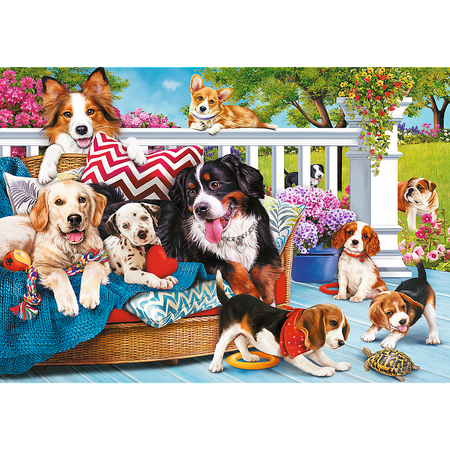 Puzzle 1000 UFT Doggy Friendship 10698