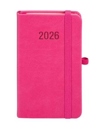 Kalendarz 2026 Memofix A6 TDW różowy