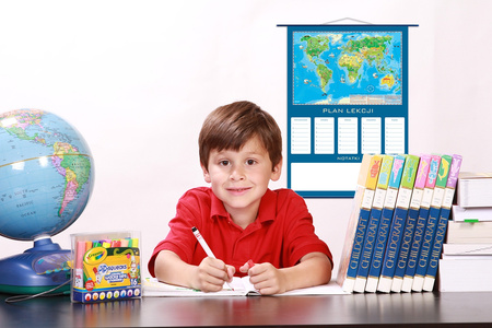 Plan lekcji mapa Świat Młodego Odkrywcy