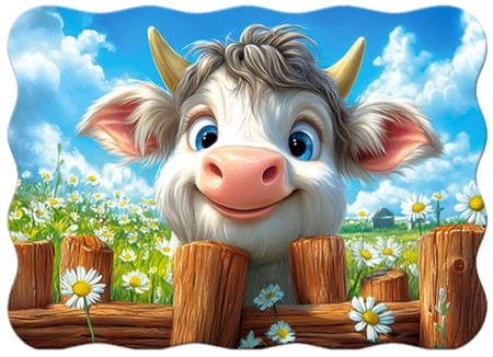 Puzzle 30 Lovely Cow B-03839-1