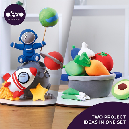 Masa plastyczna z akcesoriami  Obozy dla dzieci