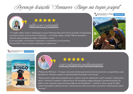 Sznaucer Bingo na tropie psigód