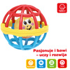 Piłka z grzechotką 1szt.