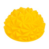 Półkula sensoryczna do masażu diament 16 cm żółta