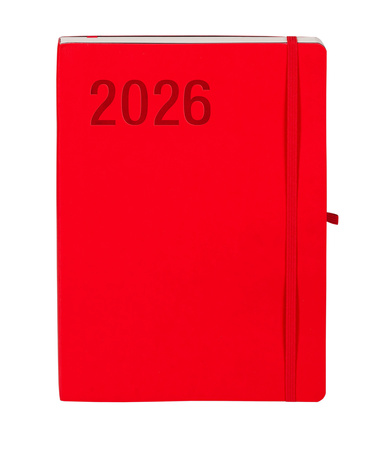 Kalendarz 2026 Impresja B5 TDW czerwony