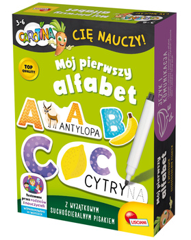 Lisciani Carotina cię nauczy! Mój pierwszy alfabet 304-PL102341
