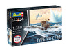Revell Starter Kit 1:350 German Submarine Type VII C-41 REV-75154