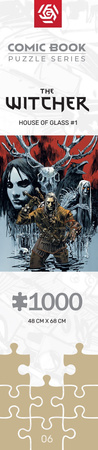 Puzzle 1000 Comic Book The Witcher Wiedźmin House of Glass