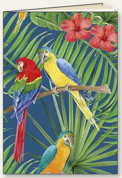 Zeszyt ozdobny A5 48 k. linia Papugi