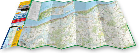 Wybrzeże Środkowe cz. Zachodnia mapa turystyczna 1:50 000 laminat 2024