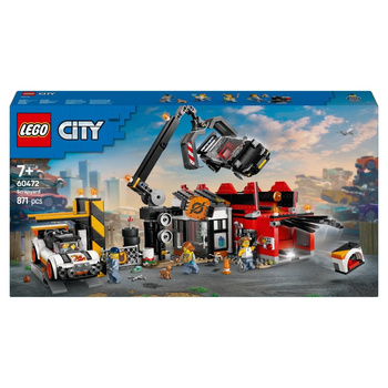 Lego City Złomowisko z samochodami 60472