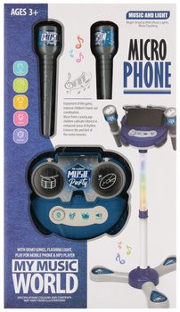 Mikrofon stojący z akcesoriami