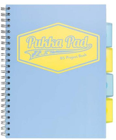 Kołozeszyt Pukka Pad B5 Project Book Pastel niebieski
