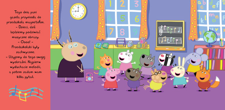 Muzyczne obrazy. Świnka Peppa. Książeczki z półeczki