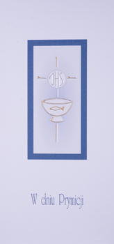 Karnet W dniu Prymicji MAK DL PR01