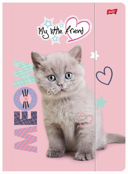 Teczka A4 z gumką My little friend