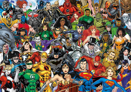 Puzzle 1000 Postacie z uniwersum DC Comics 113439