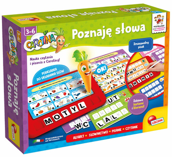 Lisciani Carotina Poznaję słowa 304-PL102327