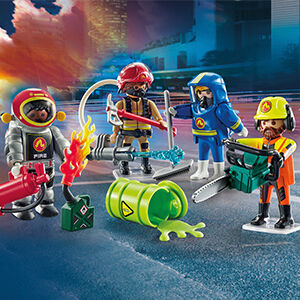 Playmobil My Figures Straż pożarna 71468