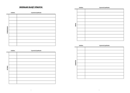 Dziennik zajęć psychologa szkolnego