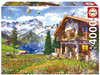 Puzzle 4000 Dom w Alpach 111669