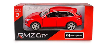 RMZ City Porsche Cayenne czerwony  w skali 1:32