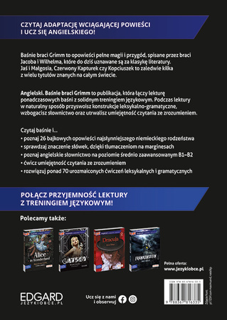 Baśnie braci Grimm / The Fairy Tales of the Brothers Grimm. Angielski z ćwiczeniami