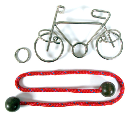 Łamigłówka Metal Bike Recent Toys poziom 5/5